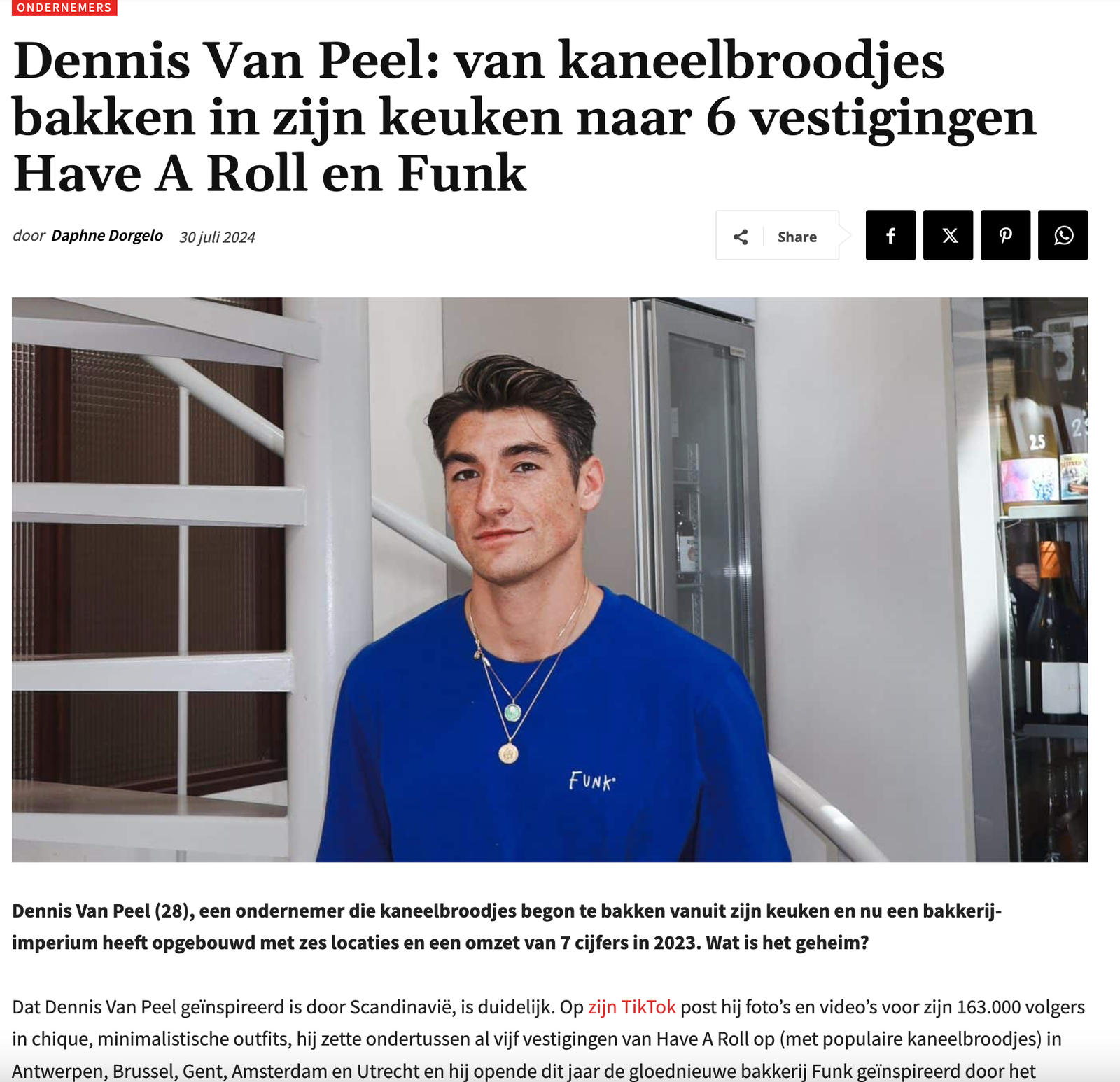 Dennis Van Peel – Have a Roll