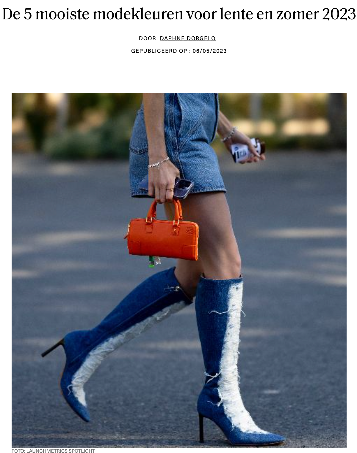 Modekleuren Lente Zomer - Elle Artikel